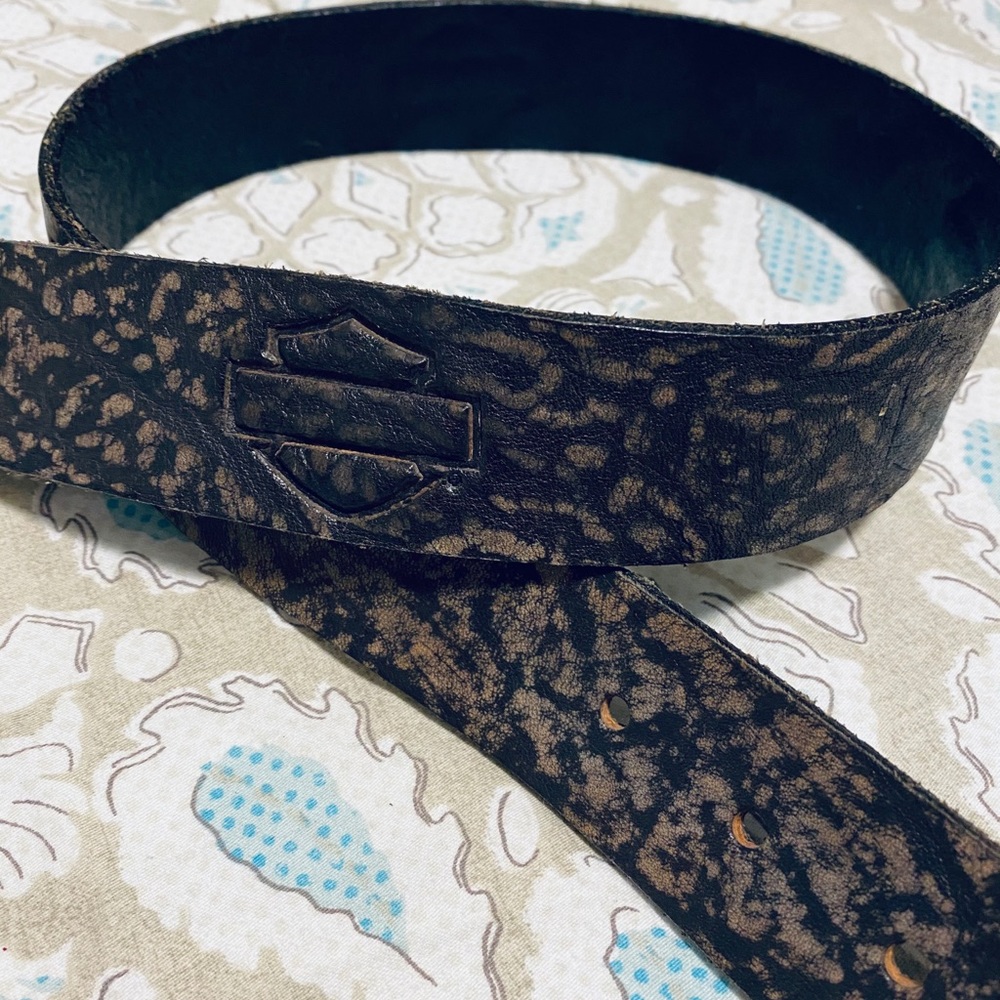Harley Davidson Leather Belt